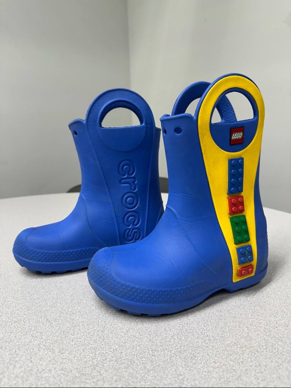 CROCS Lego Kids Rain Boots child’s 12
